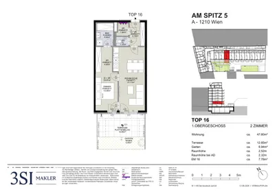 2-Zimmer-Wohnung kaufen in Wien – 47,8 m², € 298.300 – Bild 7 von 7