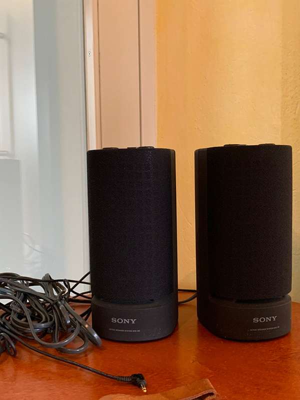 (verkauft) Sony SRS-88 Speaker System / Vintage Lautsprecherboxen