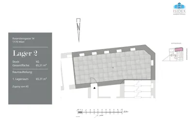 Gewerbeimmobilie kaufen in Wien – 65 m², € 60.000 – Bild 7 von 7
