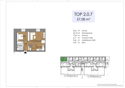3-Zimmer-Wohnung kaufen in Bruck an der Leitha – 70,3 m², € 287.684 – Bild 12 von 46