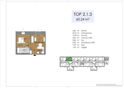 3-Zimmer-Wohnung kaufen in Bruck an der Leitha – 70,3 m², € 287.684 – Bild 20 von 46