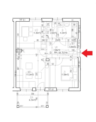 2-Zimmer-Wohnung mieten in Weiz – 55 m², € 587 – Bild 2 von 13