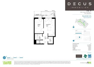 2-Zimmer-Wohnung kaufen in Wien – 45,89 m², € 345.600 – Bild 12 von 12