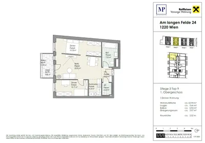 3-Zimmer-Wohnung kaufen in Wien – 62,8 m², € 454.900 – Bild 11 von 11
