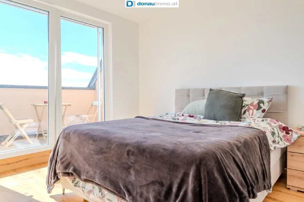 FÜR ANLEGER: 2-Zimmer-Dachgeschoßmaisonette in ruhiger Top Lage mit West-Balkon und Lift - zentrumsnah DG Top 7 - Ansicht 2