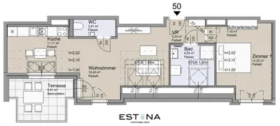 2-Zimmer-Wohnung kaufen in Wien – 58,82 m², € 474.000 – Bild 27 von 27