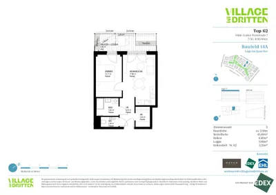 2-Zimmer-Wohnung kaufen in Wien – 45,89 m², € 429.000 – Bild 11 von 11