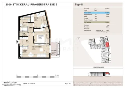 3-Zimmer-Wohnung kaufen in Korneuburg – 67 m², € 338.208 – Bild 5 von 6