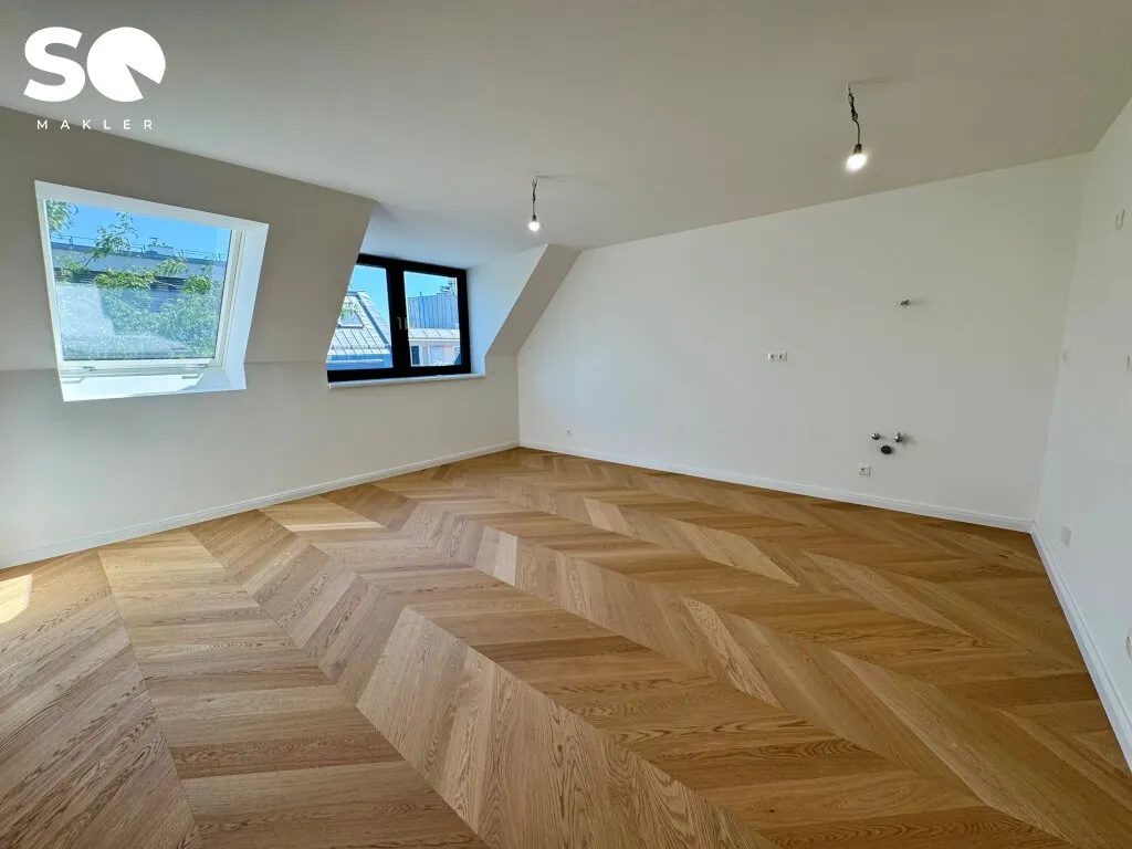 #SQ - ERSTBEZUG: LICHTDURCHFLUTETE 3-ZIMMER-DACHGESCHOSSWOHNUNG NÄHE SCHÖNBRUNN - Widok 2