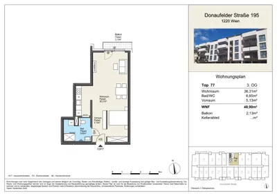 1-Zimmer-Wohnung kaufen in Wien – 48,32 m², € 263.900 – Bild 9 von 11