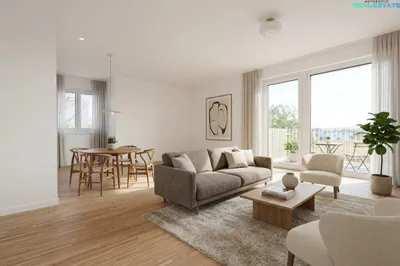 2-Zimmer-Wohnung mieten in Wiener Neustadt – 46,69 m², € 677 – Bild 2 von 11