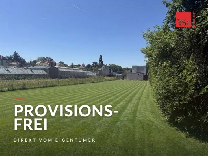 Provisionsfrei - großzügiges Baugrundstück in Hietzinger Ruhelage