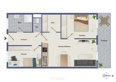 3-Zimmer-Wohnung kaufen in Graz – 64,34 m², € 225.000 – Bild 2 von 16