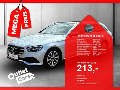 Mercedes-Benz E-Klasse E 200 d T Avantgarde Aut. LED+LEDER+NAV+SKY+RADA