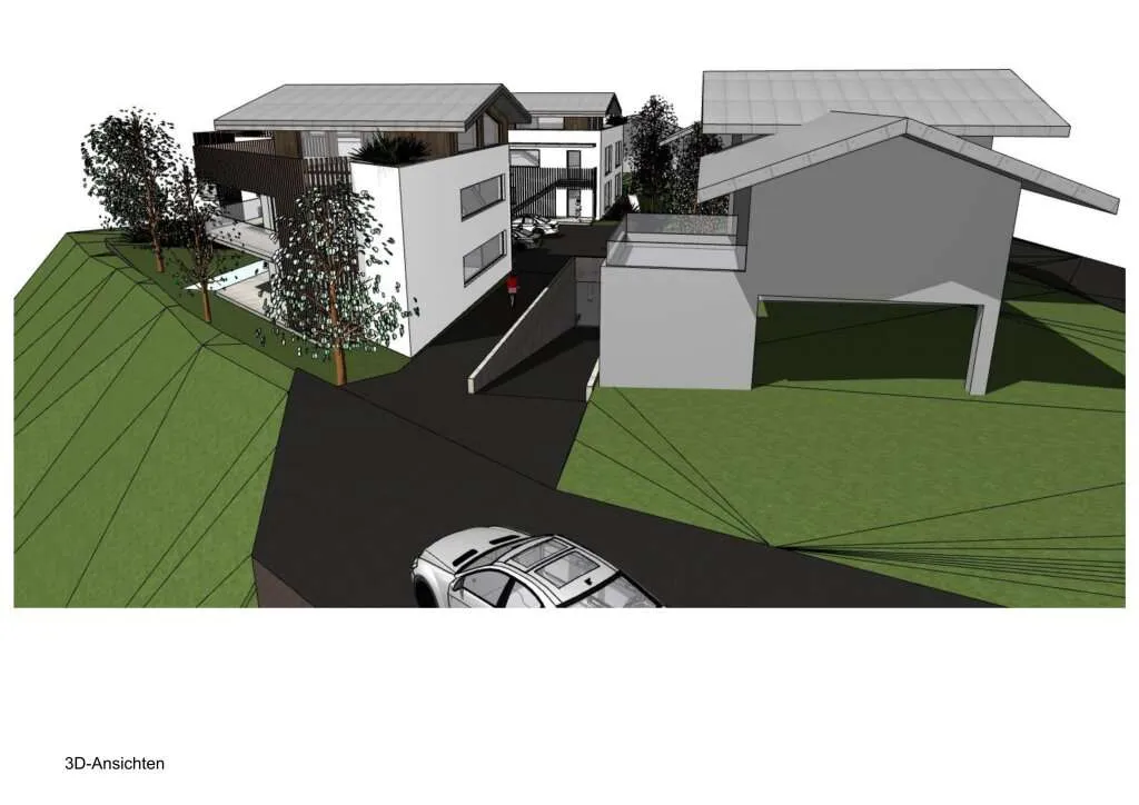 Baubewilligtes Bauträgerprojekt mit 6 Wohnungen in Westendorf - Ansicht 3