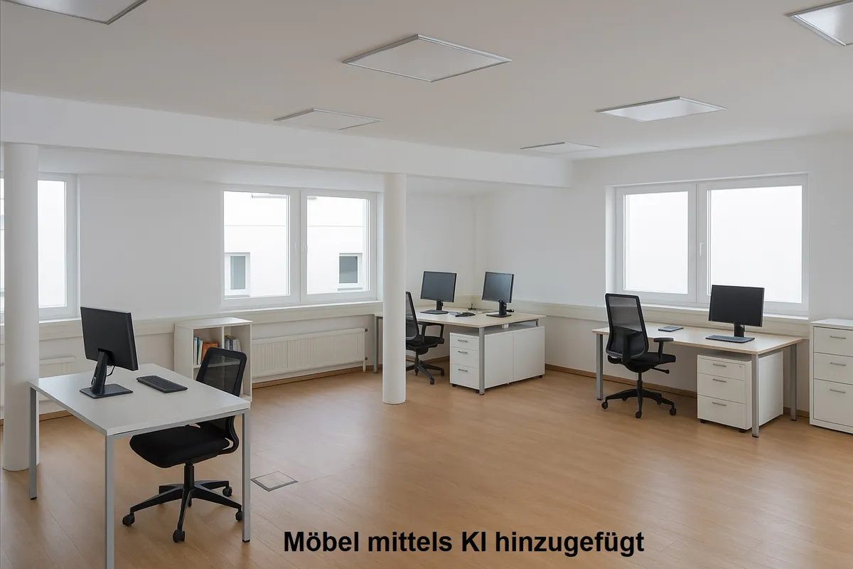 Büro 70 m² zuzüglich Kaffeeküche/ Sanitärflächen, Lager optional - Ansicht 3