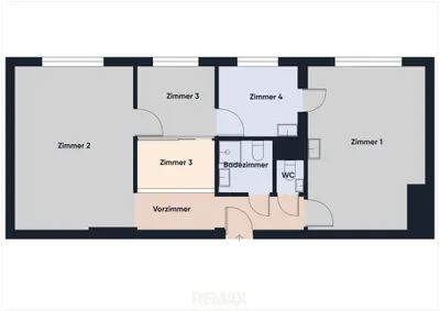 4-Zimmer-Gewerbeimmobilie kaufen in Wien – 64 m², € 199.000 – Bild 7 von 8