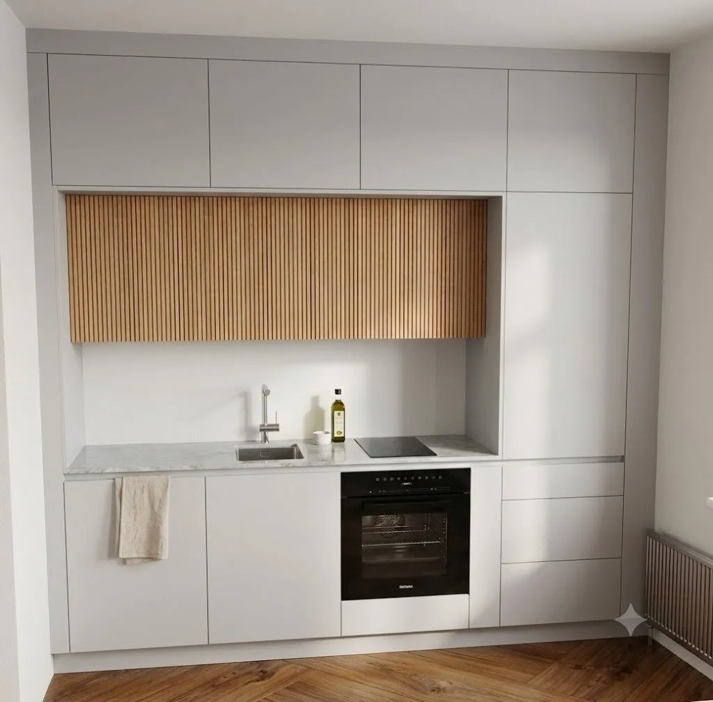 Helle 2 Zimmerwohnung mit Designer Küche / Loggia / ca. 52 m² / 2 Zimmer - Ansicht 2