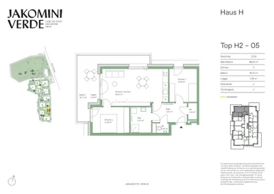 3-Zimmer-Wohnung kaufen in Graz – 68,51 m², € 360.000 – Bild 22 von 22