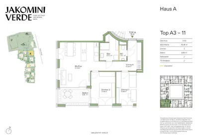 3-Zimmer-Wohnung kaufen in Graz – 70,48 m², € 346.000 – Bild 20 von 20