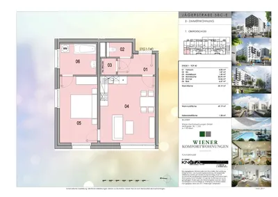 Wohnung kaufen in Wien – 49,19 m², € 239.000 – Bild 5 von 5