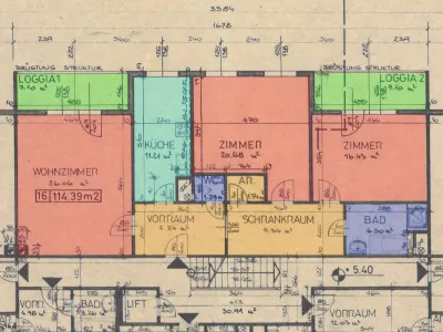 3-Zimmer-Wohnung mieten in Wien – 107,29 m², € 1.499 – Bild 2 von 13