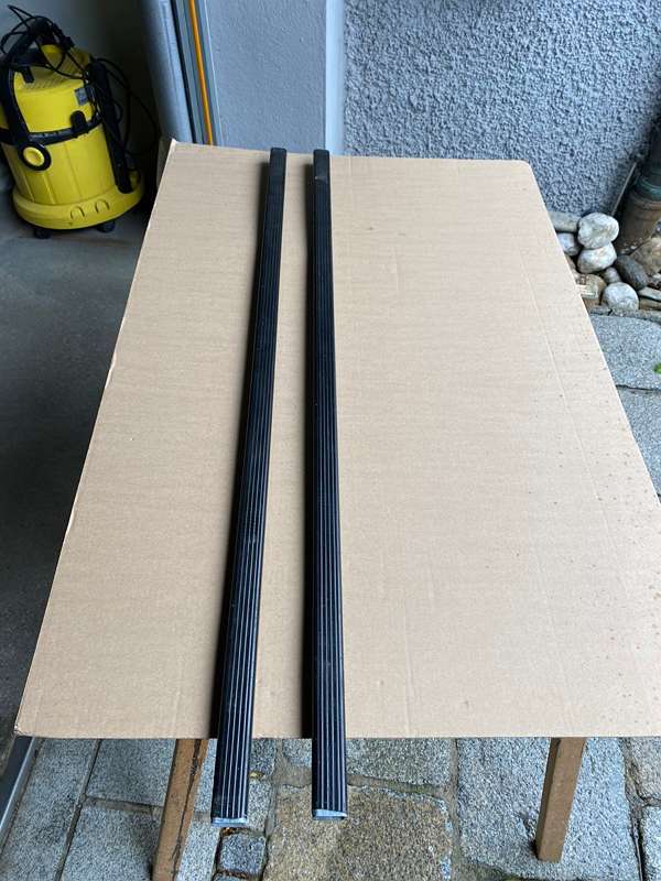 2 Stück 4-Kant Holme Thule 115 cm lang
