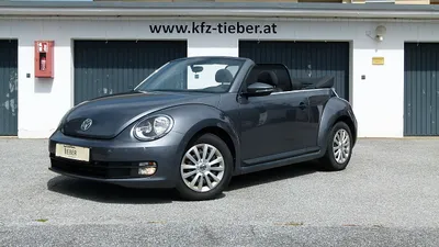 VW Beetle Cabrio 1,6 TDI 1.BESITZ NAVI TEMPOMAT SI...