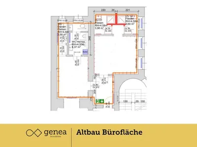 3-Zimmer-Gewerbeimmobilie mieten in Graz – 61 m², € 934 – Bild 2 von 19