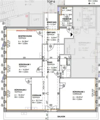 4-Zimmer-Gewerbeimmobilie mieten in Graz – 134 m², € 1.676 – Bild 10 von 10
