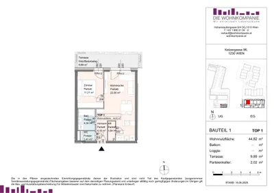 Immobilie kaufen in Wien – 45 m², € 253.890 – Bild 8 von 8