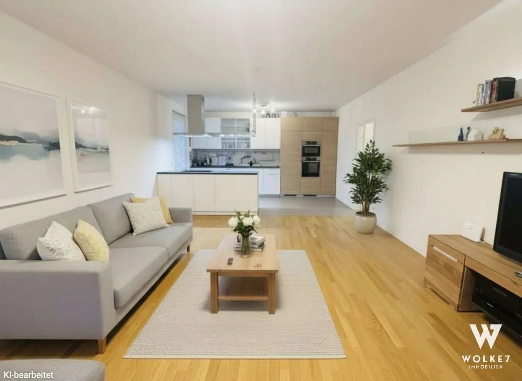 Großzügige 3-Zimmer-Gartenwohnung mit großem Eigengarten in ruhiger Wohnlage in Meidling-Altmannsdorf - Ansicht 2