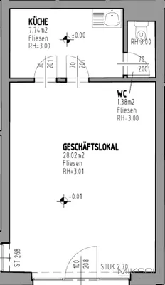 Gewerbeimmobilie mieten in Sankt Pölten – 37 m², € 526 – Bild 6 von 7