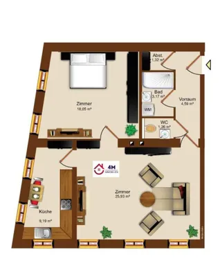 3-Zimmer-Wohnung kaufen in Wien – 63,51 m², € 337.900 – Bild 13 von 15