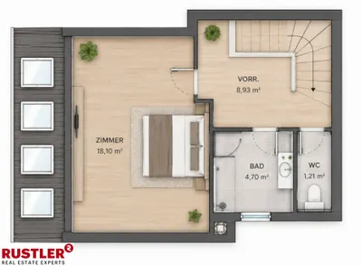 3-Zimmer-Wohnung kaufen in Wien – 100 m², € 983.899 – Bild 7 von 8