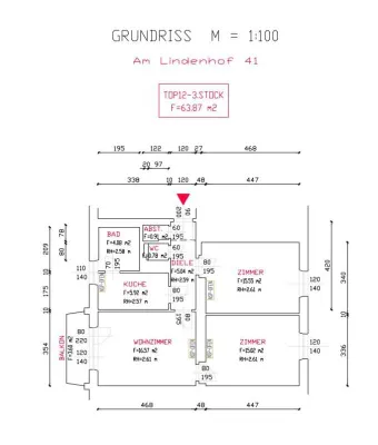 3-Zimmer-Wohnung mieten in Graz – 64 m², € 800 – Bild 14 von 14