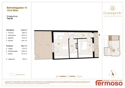 2-Zimmer-Wohnung kaufen in Wien – 45,42 m², € 359.000 – Bild 13 von 13