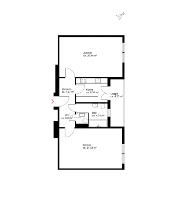2-Zimmer-Wohnung kaufen in Wien – 61,71 m², € 648.000 – Bild 17 von 18
