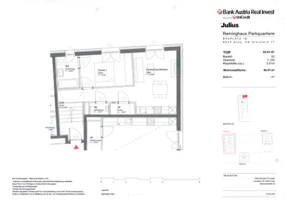 2-Zimmer-Wohnung mieten in Graz – 47 m², € 665 – Bild 15 von 15