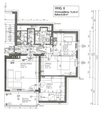 3-Zimmer-Wohnung mieten in Melk – 72,26 m², € 614 – Bild 5 von 5