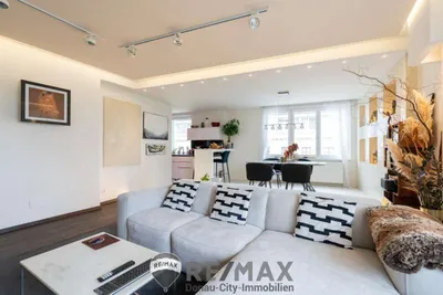 Stilvolles City Living mit Jacuzzi, 2 Balkonen und Weitblick! – Bild 3