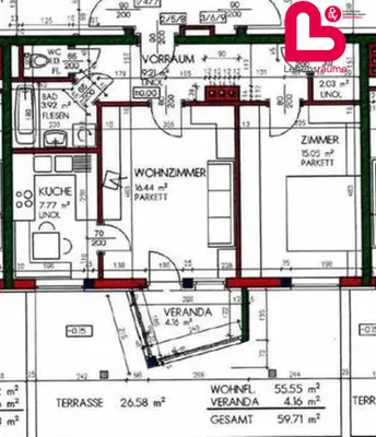 2-Zimmer-Wohnung mieten in Rohrbach – 59,71 m², € 613 – Bild 15 von 15