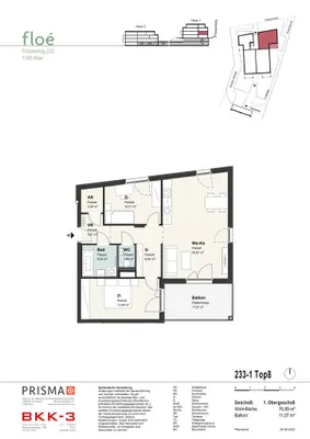3-Zimmer-Wohnung mieten in Wien – 76,89 m², € 1.749 – Bild 10 von 10