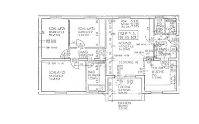 4-Zimmer-Wohnung mieten in Oberwart – 88,65 m², € 645 – Bild 2 von 4