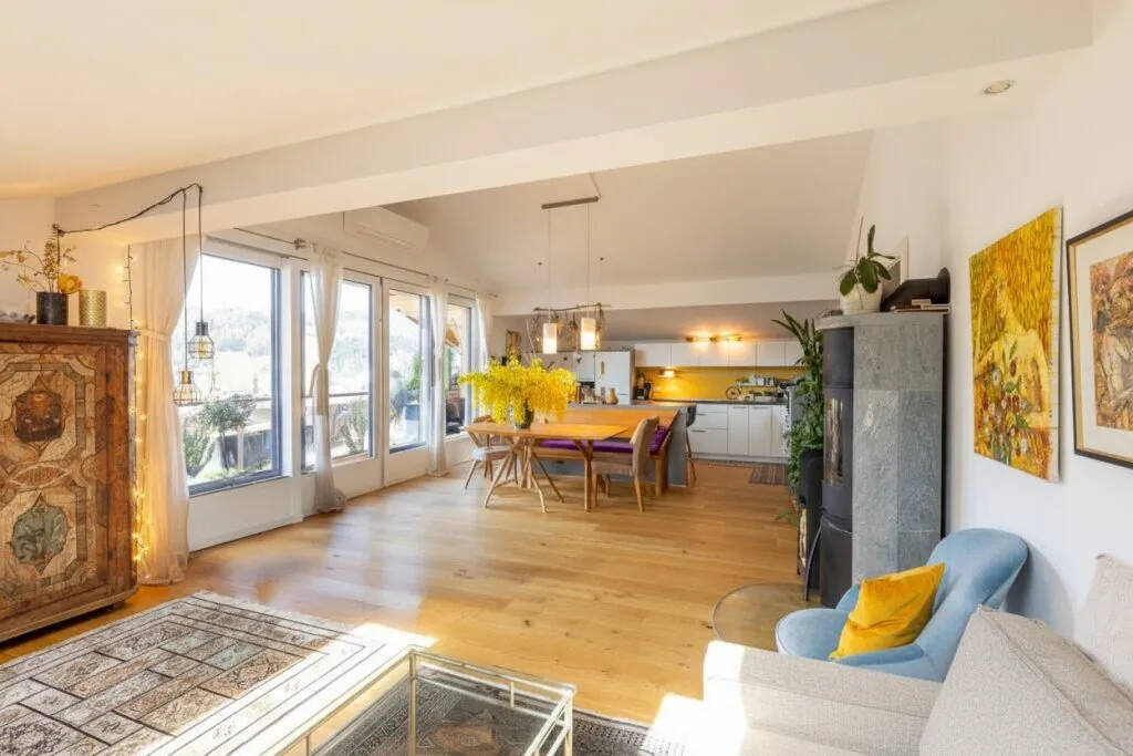 Über den Dächern von Zell am Moos - Penthouse - Traum mit SUPER - Seeblick auf den Irrsee - Ansicht 3