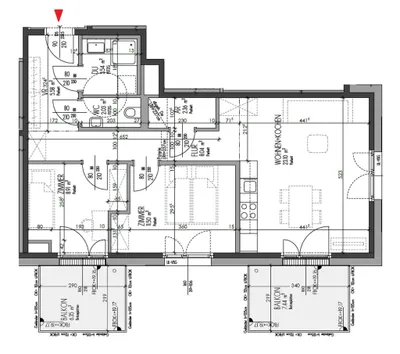 3-Zimmer-Wohnung mieten in Wien – 65 m², € 1.467 – Bild 11 von 11