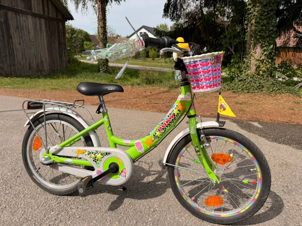 3 Gang Puky 18 Zoll Kinderfahrrad, Alu Frame SL-X,  100,- (3465  Knigsbrunn am Wagram) - willhaben
