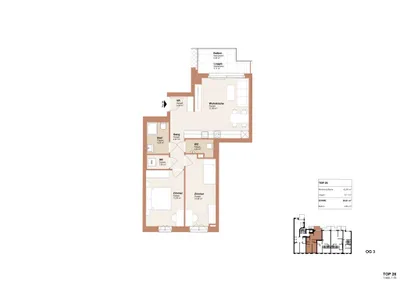 3-Zimmer-Wohnung kaufen in Wien – 68,02 m², € 449.000 – Bild 23 von 23