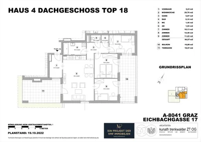 4-Zimmer-Wohnung mieten in Graz – 84,07 m², € 1.586 – Bild 11 von 11