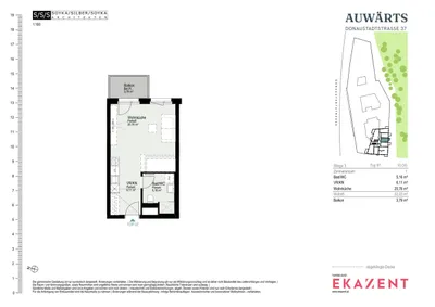 1-Zimmer-Wohnung mieten in Wien – 32,03 m², € 1.090 – Bild 8 von 8
